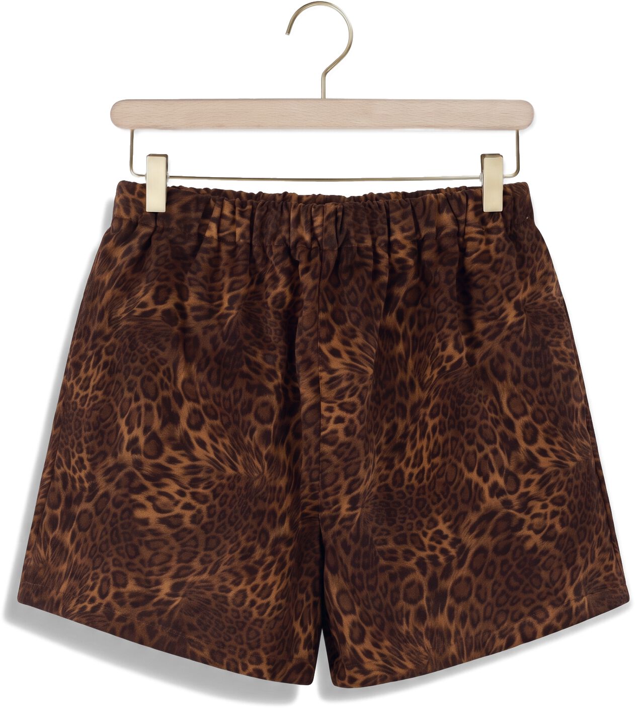 STUDIO AMAYA Dames Broeken Sable Short Bruin