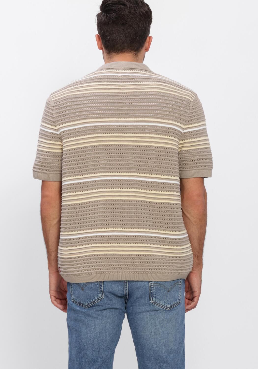 Beige LEVI'S Polo LAGUNA SWEATER POLO - large