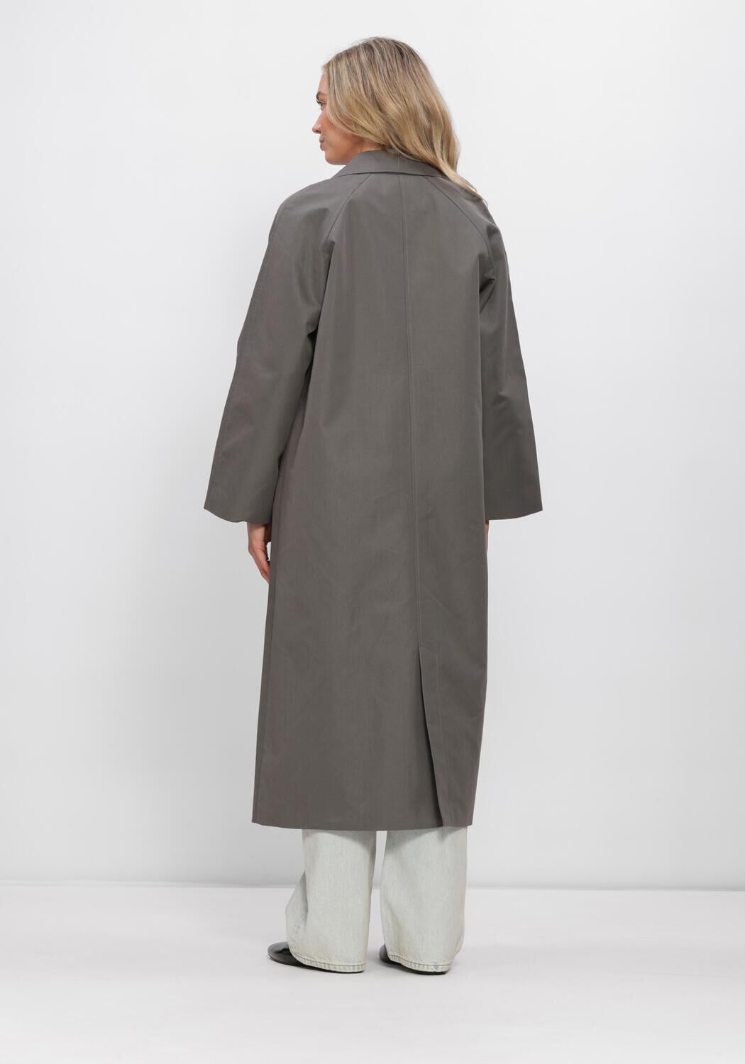 Grijze ENVII Trenchcoats ENSENECA JACKET 6988 - large