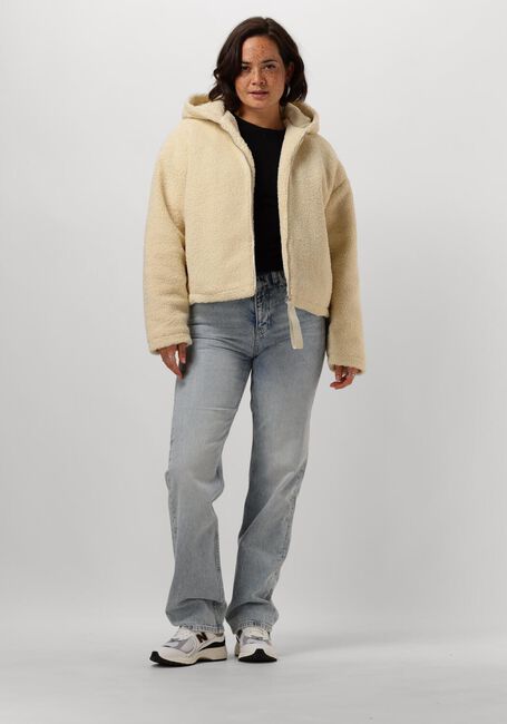 Beige CALVIN KLEIN Teddy jas SHERPA JACKET - large