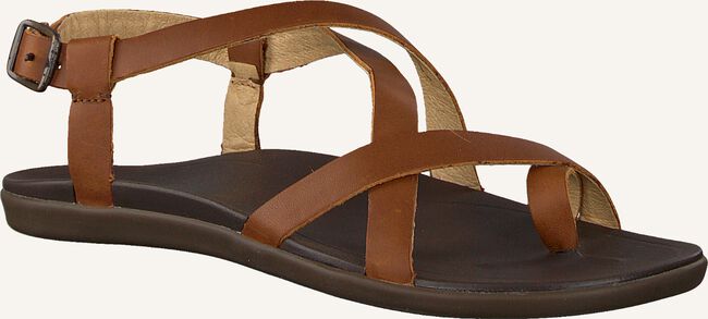 Cognac OLUKAI Platte sandalen UPENA SANDAL Cognac OLUKAI Platte sandalen UPENA SANDAL - large