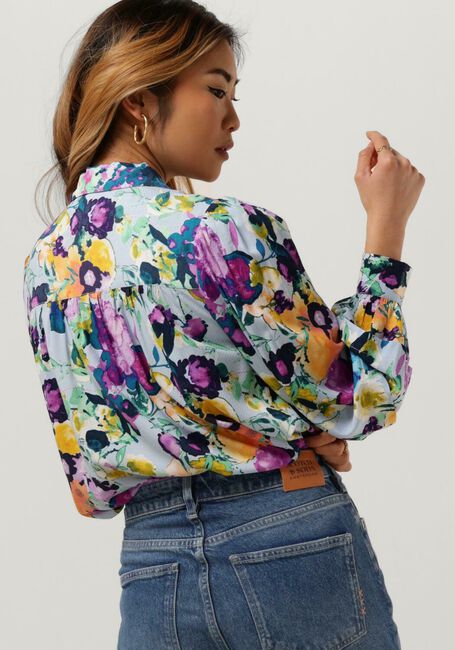 Blauwe Y.A.S. Blouses YASANNINA LS SHIRT - large