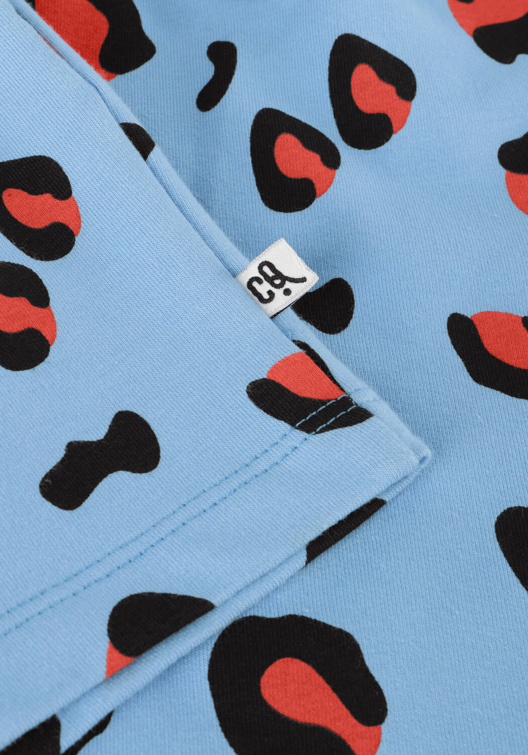 Blauwe CARLIJNQ Korte broek LEOPARD - BERMUDA - large