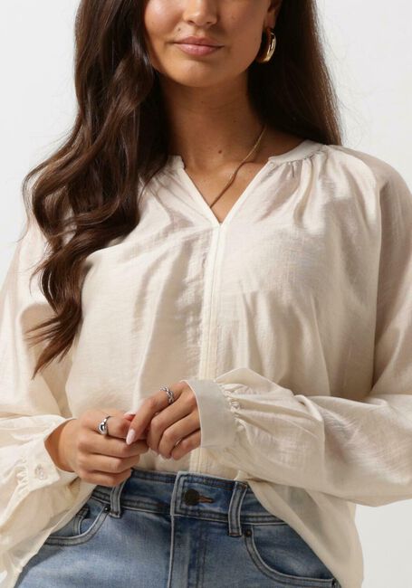 Ecru MSCH COPENHAGEN Blouses MSCHVARSHA ROMINA TOP - large
