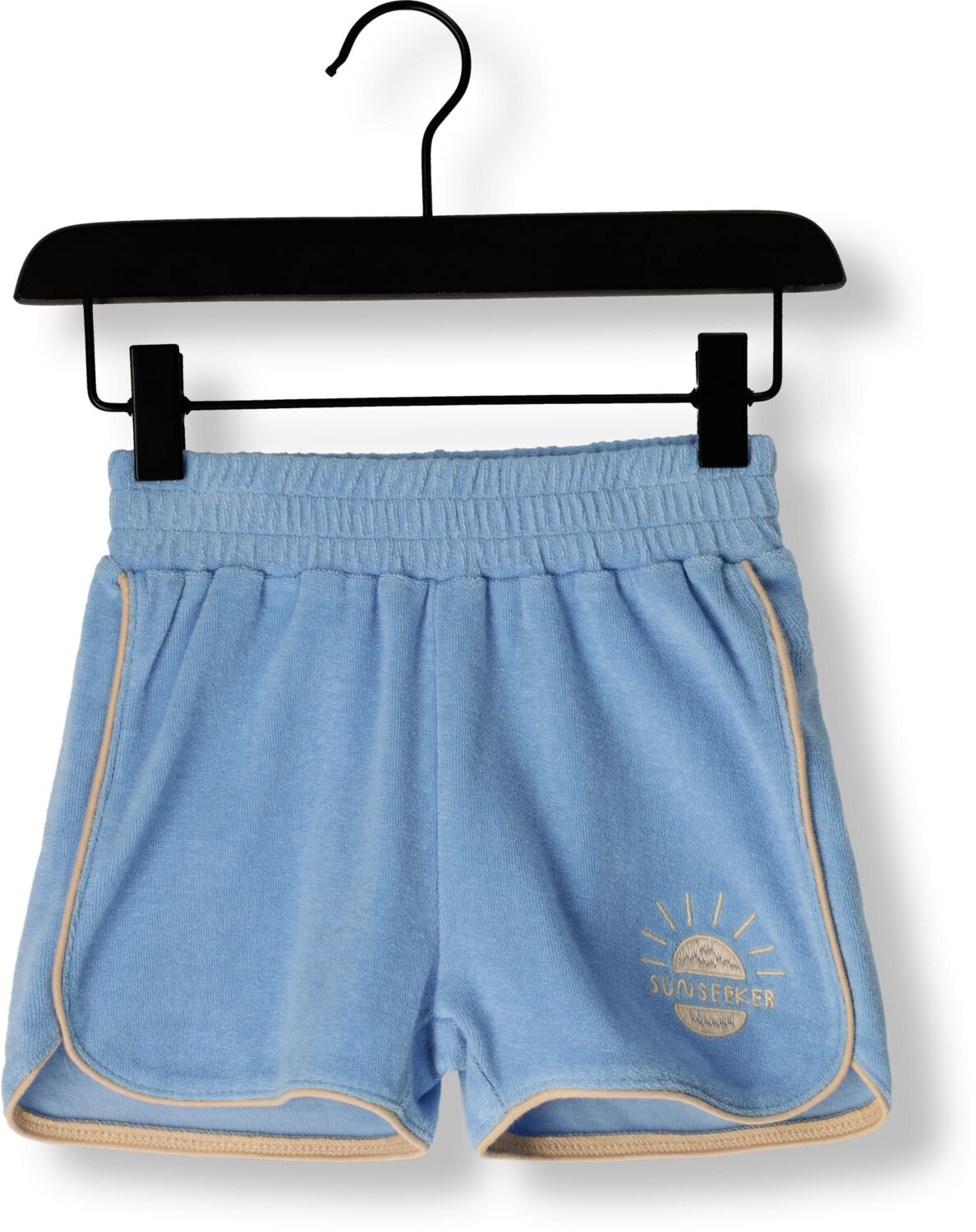 Sproet & Sprout Jongens Broeken Terry Sport Shorts Breezy Blue Blauw