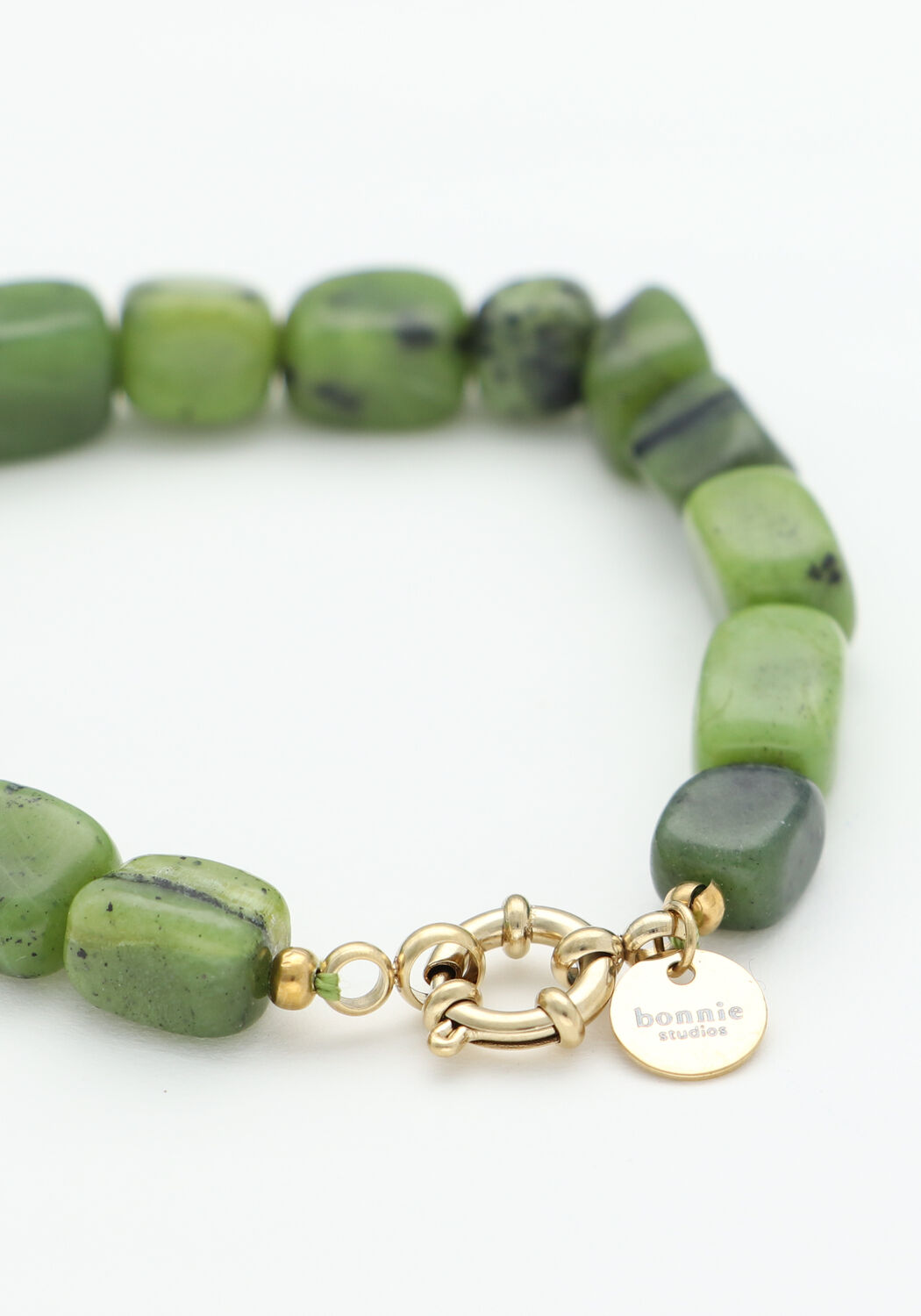 Groene BONNIE STUDIOS Armbanden BOBBY BRACELET - large
