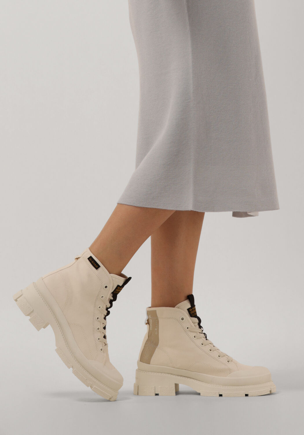 Witte G-STAR RAW Veterboots AEFON II - large