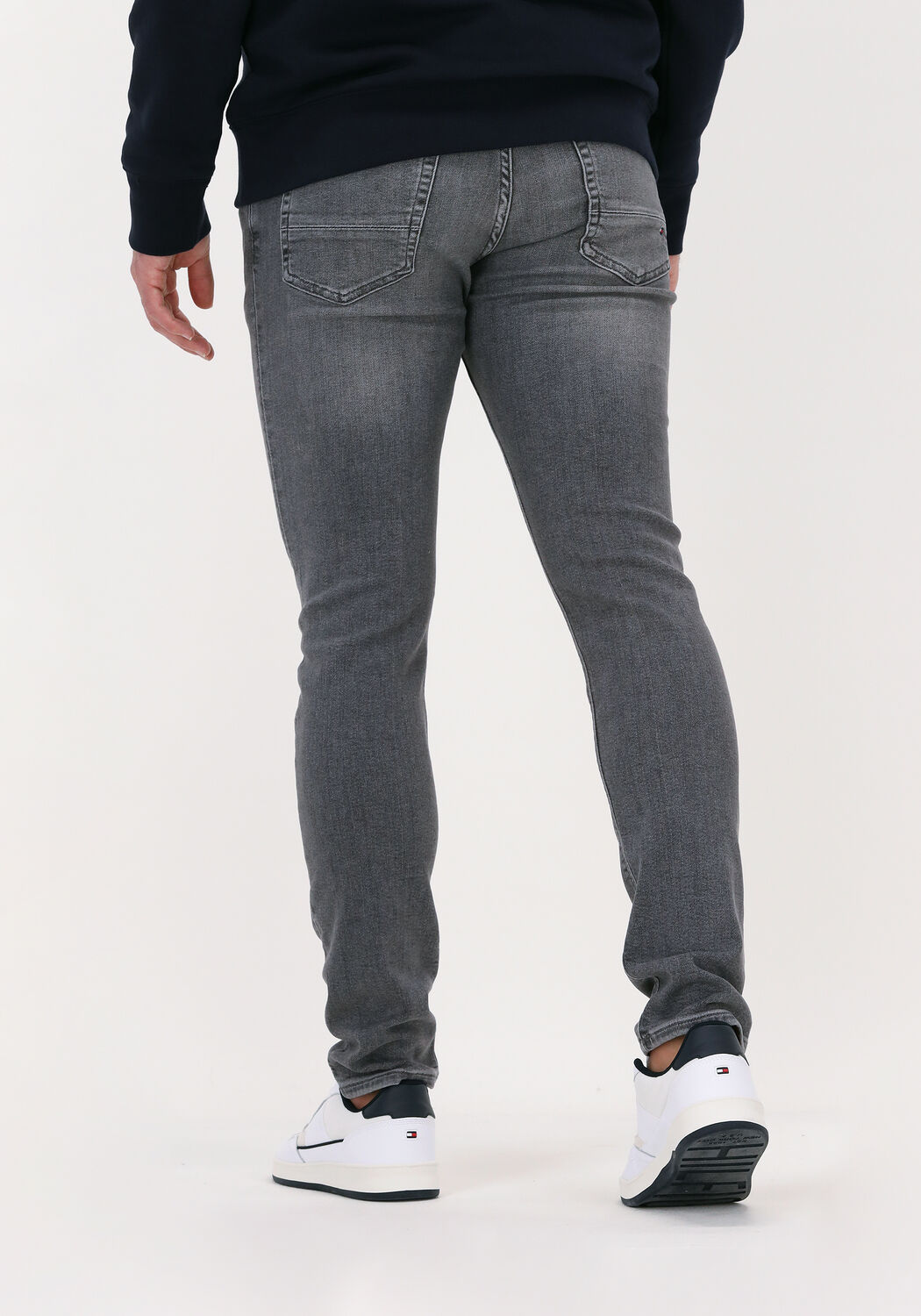 Heren Kleding voor voor Jeans voor Slim jeans Tommy Hilfiger Denim Xtr Slim Layton Pstr Bass Grey Jeans in het Grijs voor heren 