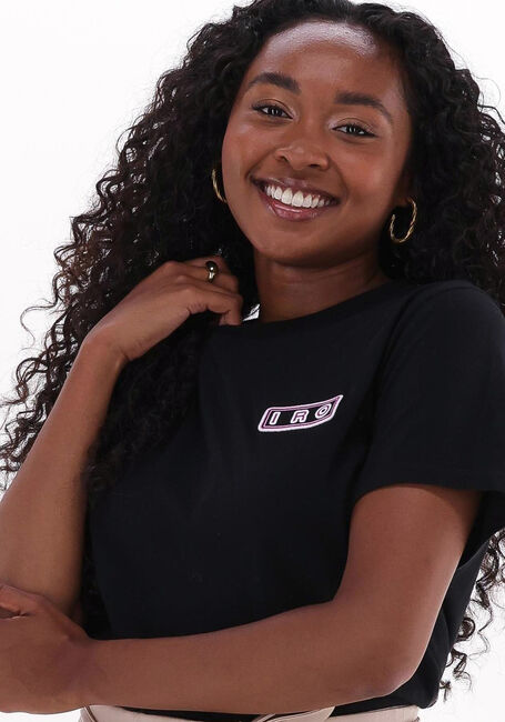 Zwarte IRO T-shirt BENA - large