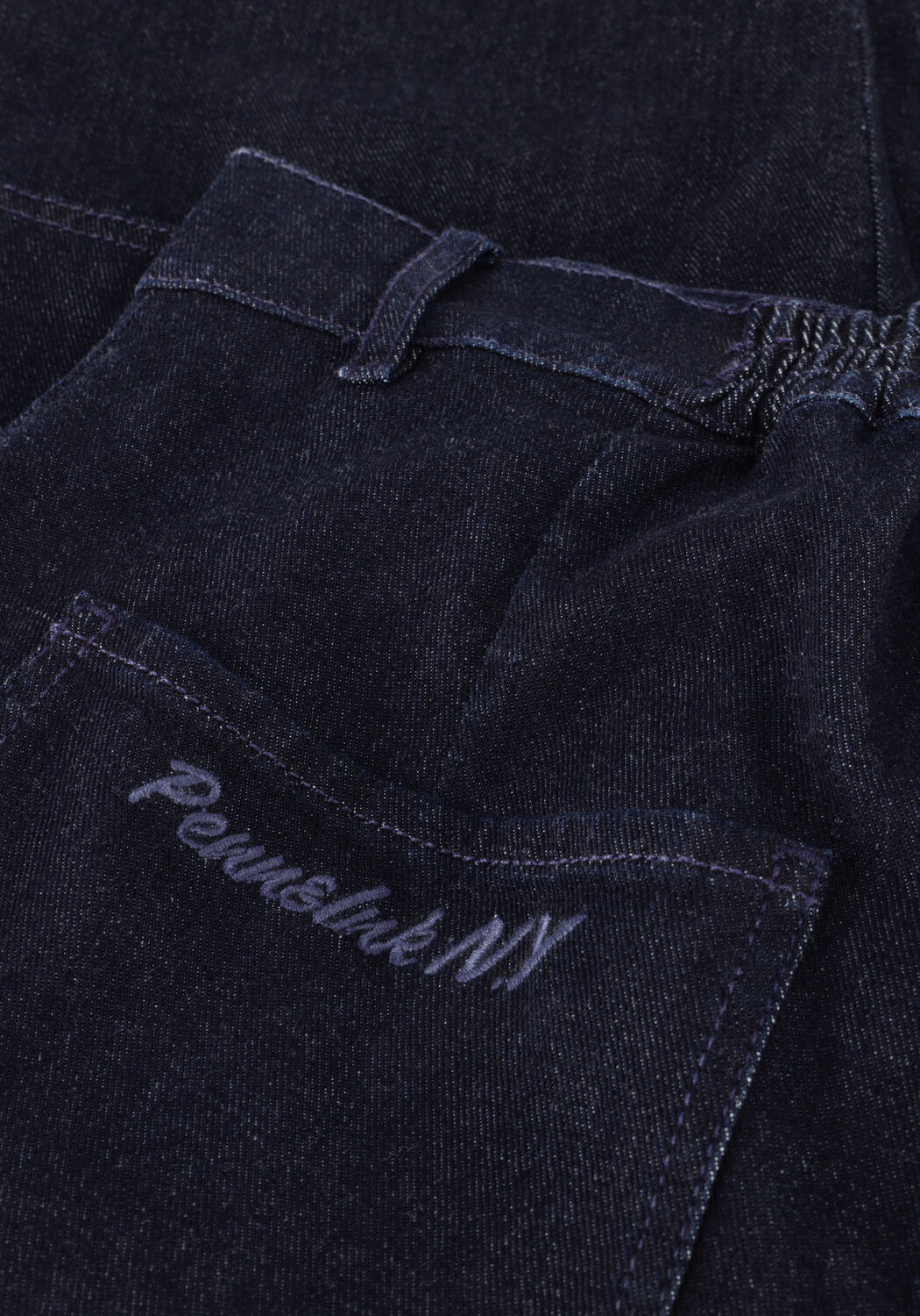 Donkerblauwe PENN & INK Cargobroeken TROUSERS - large