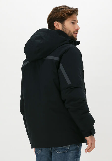 Zwarte NATIONAL GEOGRAPHIC Parka's HOODED ICONIC JACKET - large