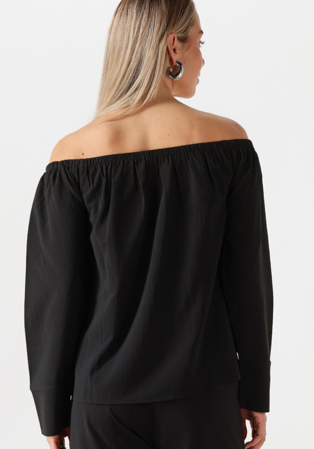 REFINED DEPARTMENT Dames Blouses Montana Zwart