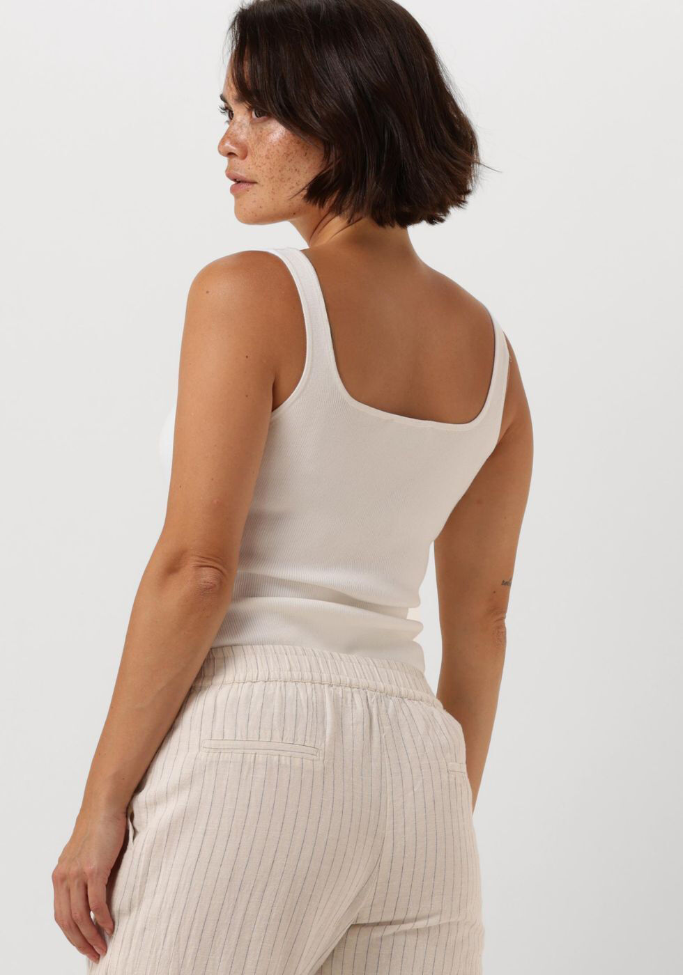 NEO NOIR Dames Tops & T-shirts Hanora Knit Top Wit