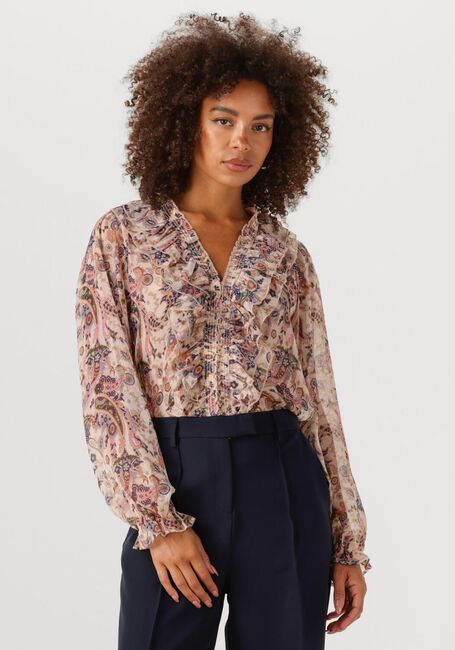 Beige NEO NOIR Blouses IVEY ART PAISELY BLOUSE - large