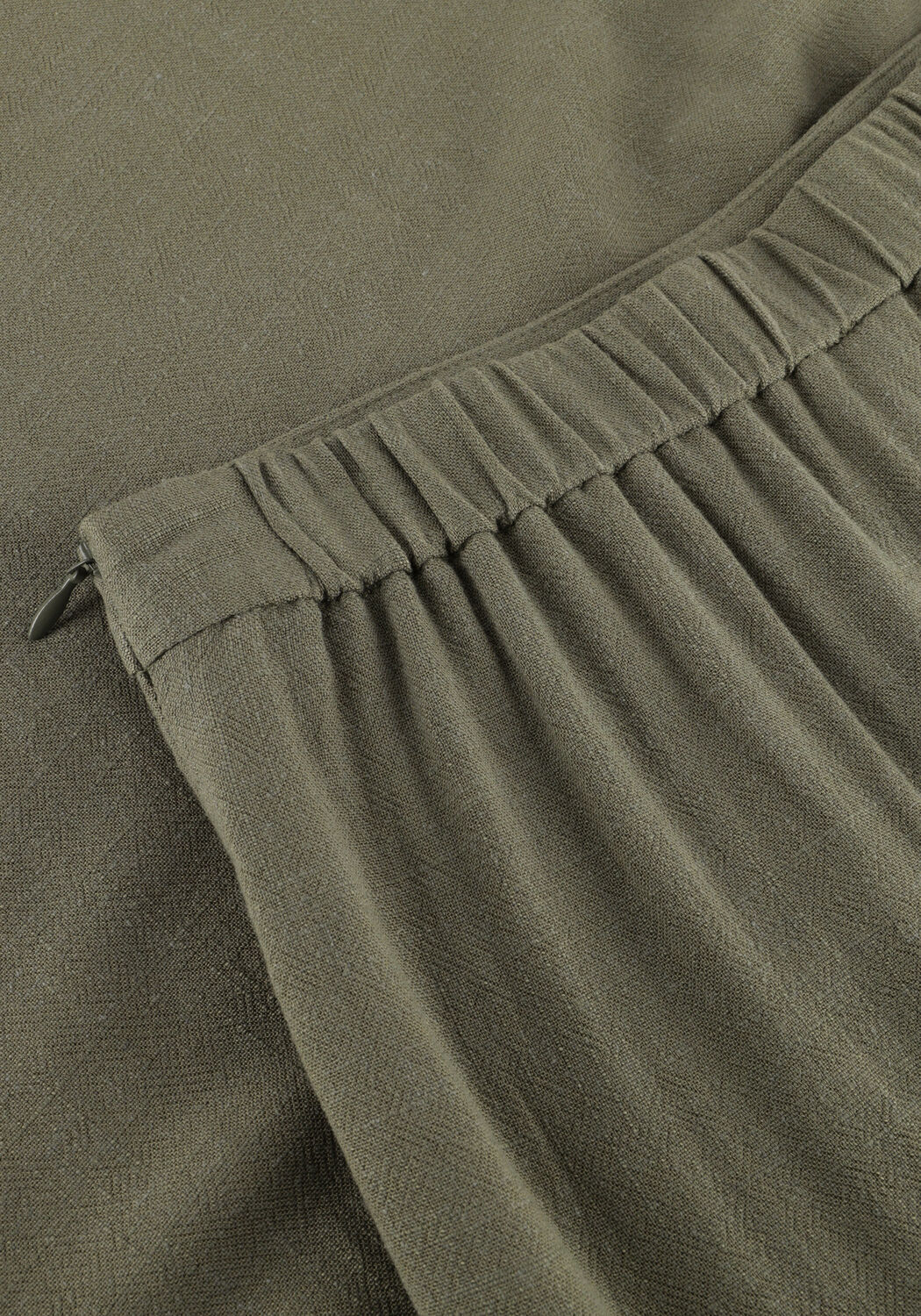 Groene SELECTED WOMEN Maxirok SLFVIVA HW ANKLE LINEN BLEND SKIRT - large