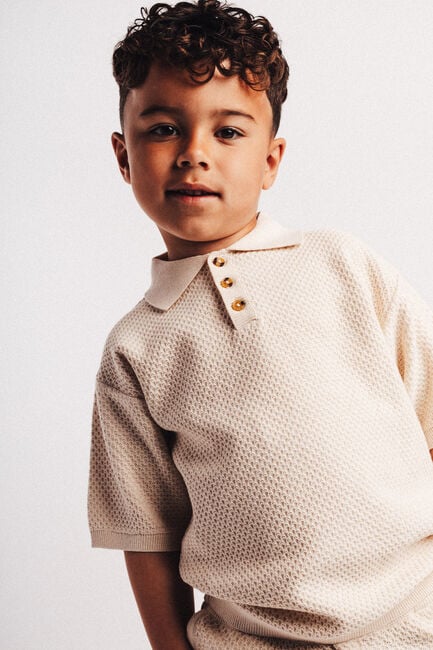 Beige BAJE STUDIO Truien/vesten FYGO - large