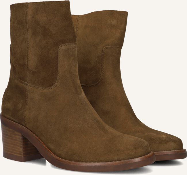 Cognac SHABBIES Enkellaarsjes PUK ANKIE Cognac SHABBIES Enkellaarsjes PUK ANKIE - large