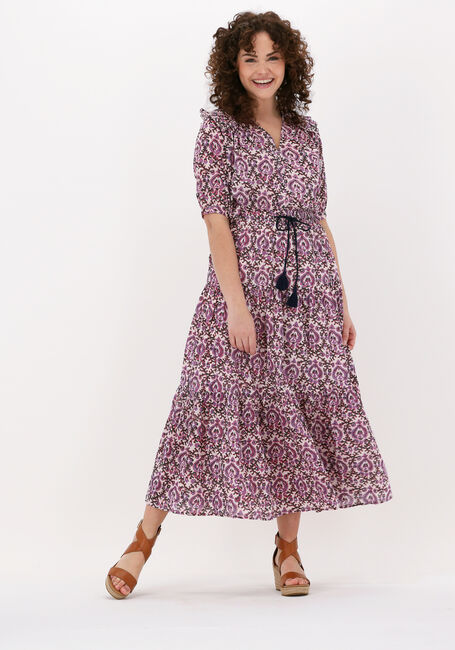 Paarse LEON & HARPER Midirok JUICY TC160 DELHI - large