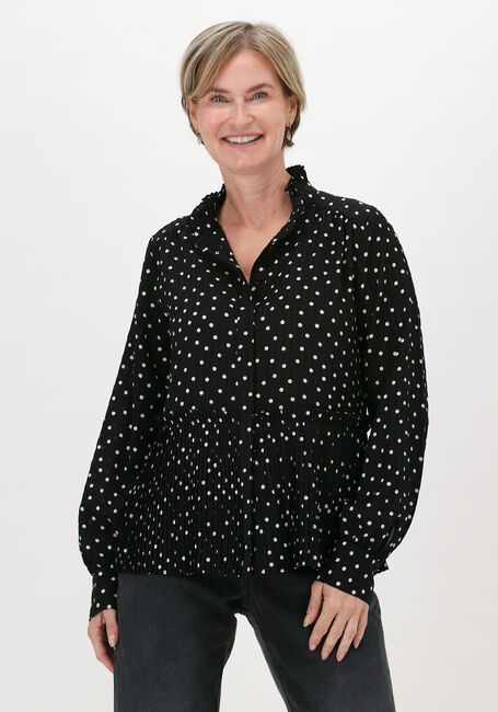 Zwarte LEVETE ROOM Blouses PAM 3 TOP - large