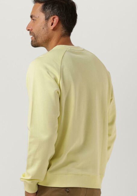 Gele SCOTCH & SODA Sweater UNISEX CREWNECK SWEATSHIRT IN ORGANIC COTTON - large