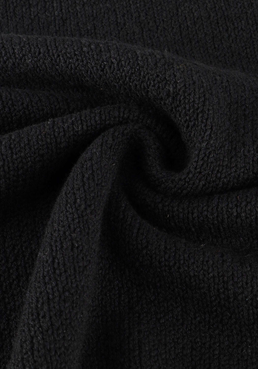 Zwarte LES DEUX Trui BRAD ROUNDNECK KNIT - large