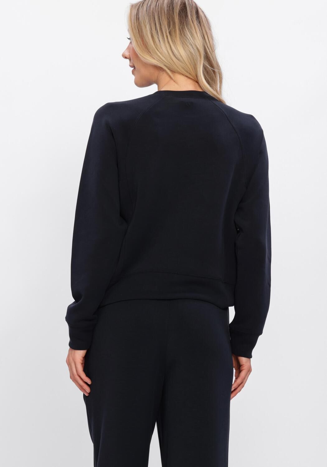 Donkerblauwe BJORN BORG Sweater STUDIO SOFT SWEATSHIRT - large