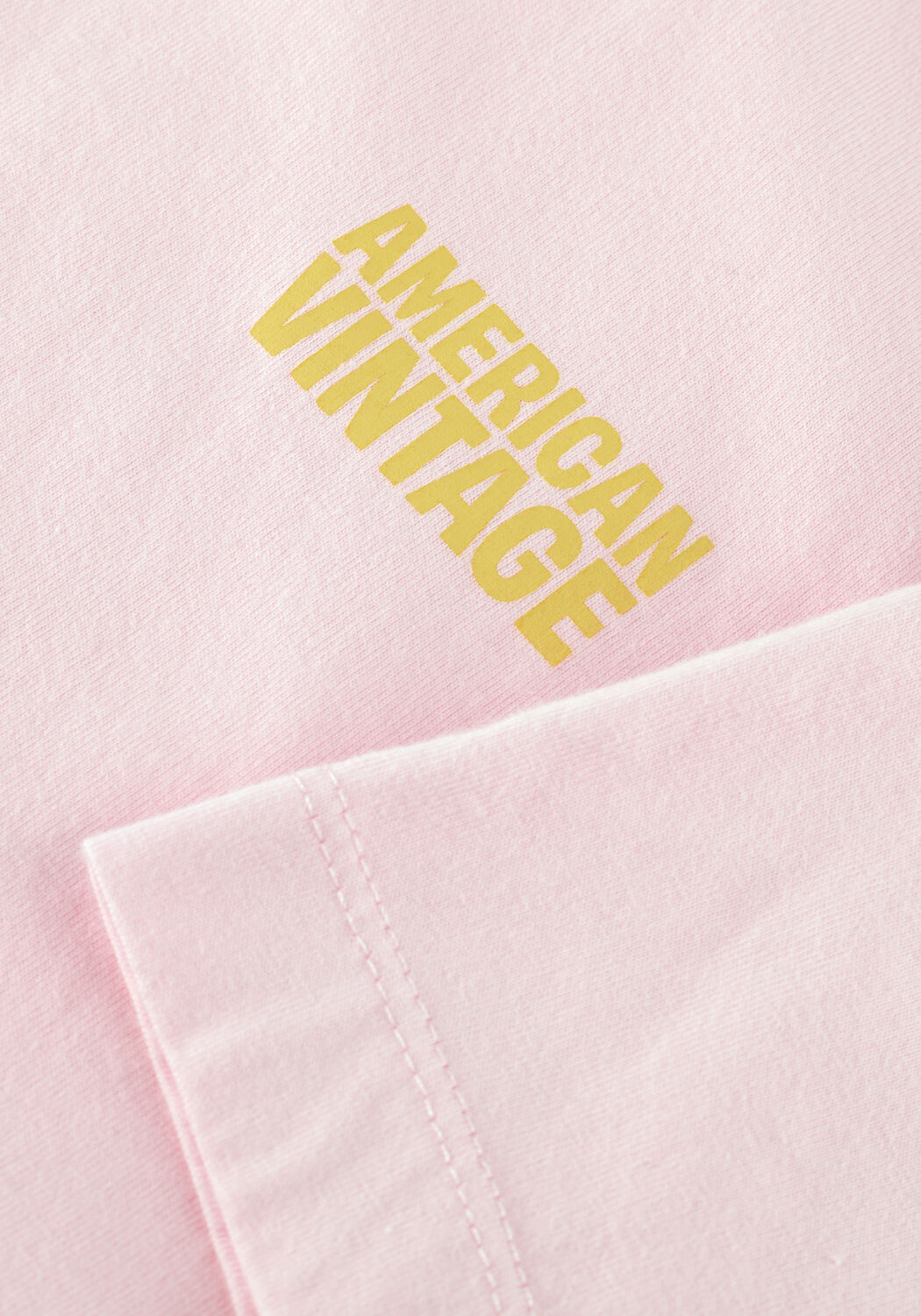 Lichtroze AMERICAN VINTAGE T-shirt GIXY - large