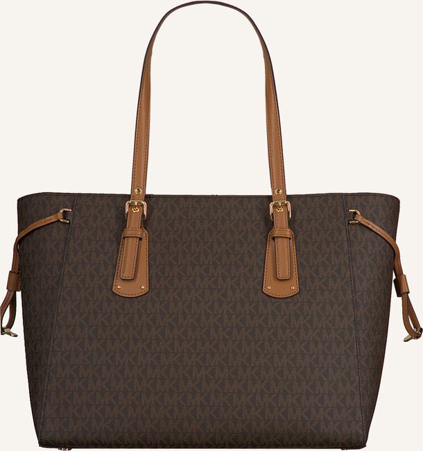 Bruine MICHAEL KORS Handtas MD MF TZ TOTE Bruine MICHAEL KORS Handtas MD MF TZ TOTE - large