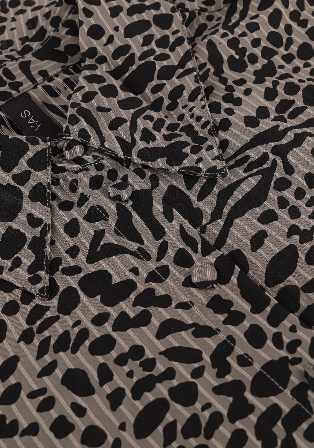 Donkergroene Y.A.S. Blouses YASAVI LS SHIRT - large