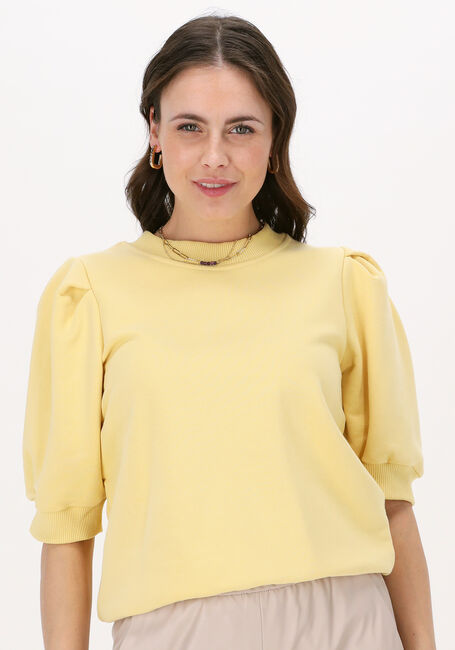 Gele MINUS Top MIKA SWEAT - large