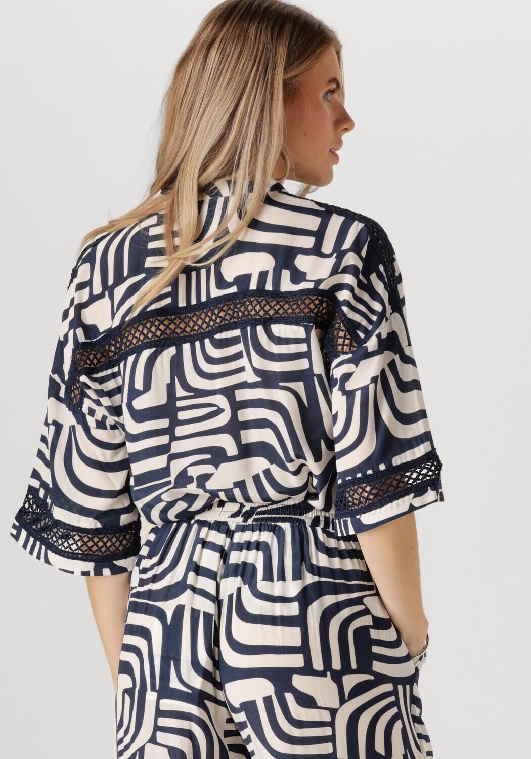 NUKUS Dames Tops & T-shirts Nina Top Donkerblauw