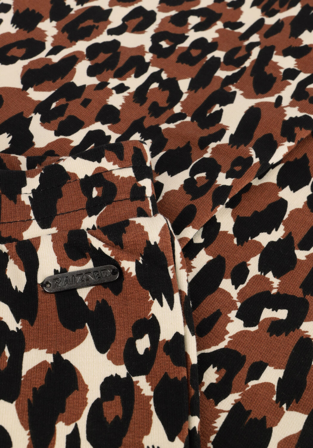 Bruine RAIZZED Flared broek TINE - large