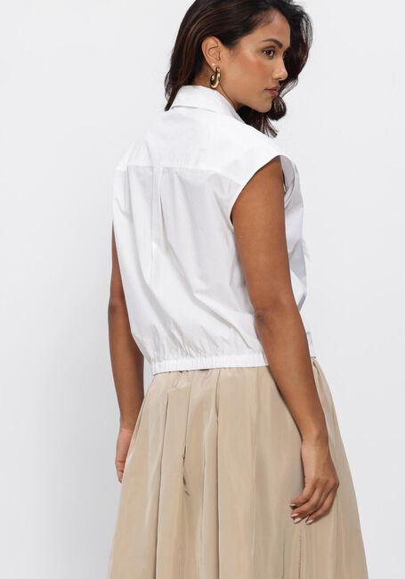 Witte DANTE6 Blouses ALCON SCARF DETAILED SHIRT - large