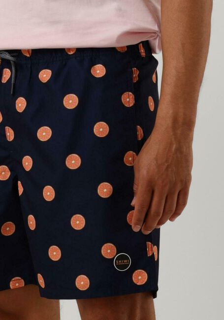 Donkerblauwe SHIWI Zwembroeken MEN SWIMSHORT CITRUS - large