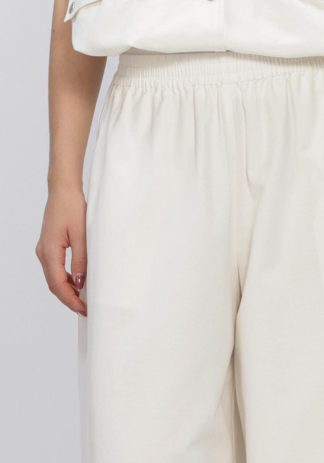 Witte MSCH COPENHAGEN Broeken MSCHJOSILYN HW SKIRT PANTS - large