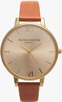 Bruine OLIVIA BURTON Horloge BIG DIAL - medium