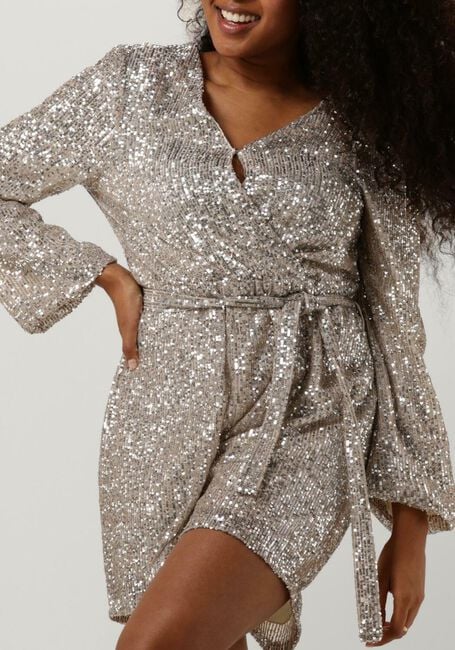 Zilveren NOTRE-V Playsuits NV-BIBI PLAYSUIT GLITTER - large