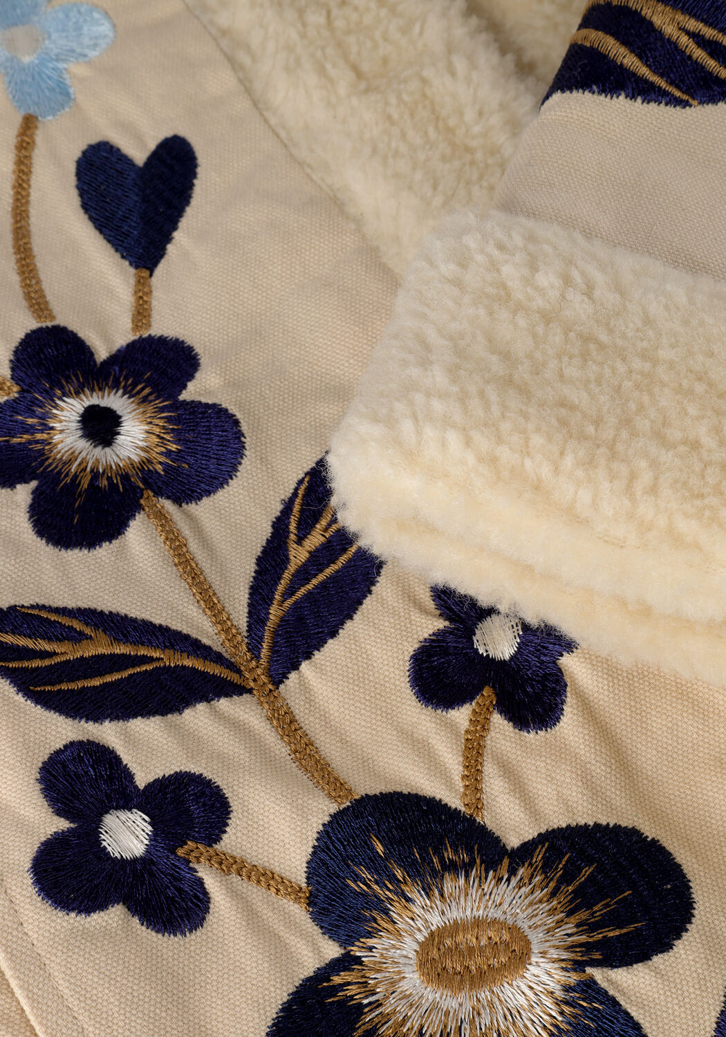 Ecru FABIENNE CHAPOT Mantel SAMIR COAT - large