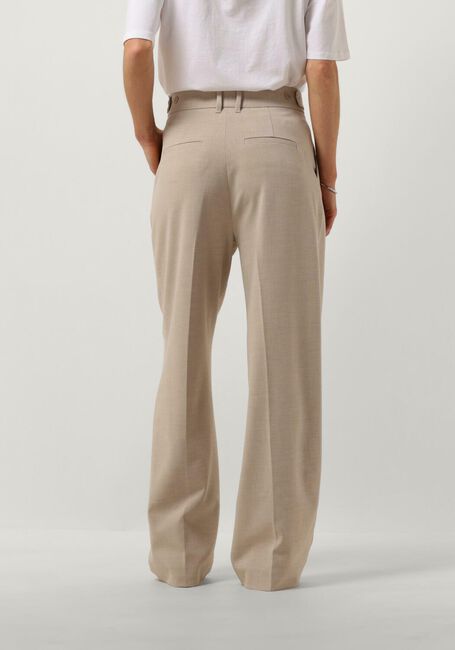 Beige MSCH COPENHAGEN Wijde broek MSCHDIVAN MICHELLE HW LONG PANTS - large