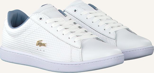 Witte LACOSTE Lage sneakers CARNABY EVO DAMES Witte LACOSTE Lage sneakers CARNABY EVO DAMES - large