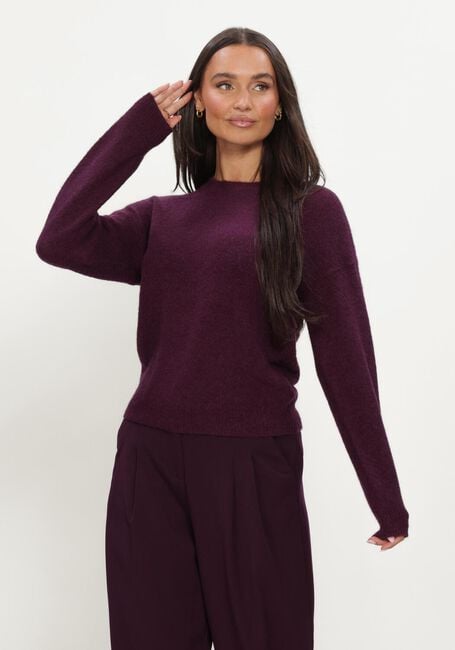 Plum MSCH COPENHAGEN Trui MSCHFESTINA HOPE PULLOVER - large