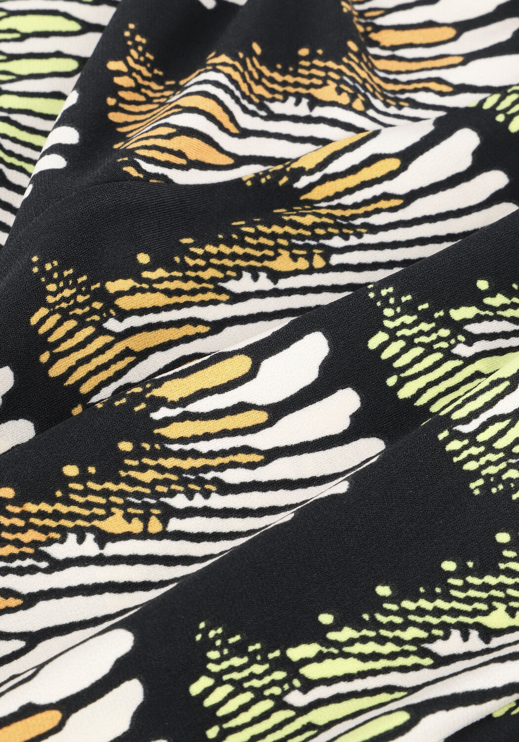 Zwarte VANILIA Broeken RETRO ZIGZAG SHORT - large