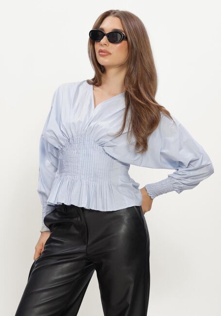 Lichtblauwe NOTRE-V Blouses NV-ISEL - large