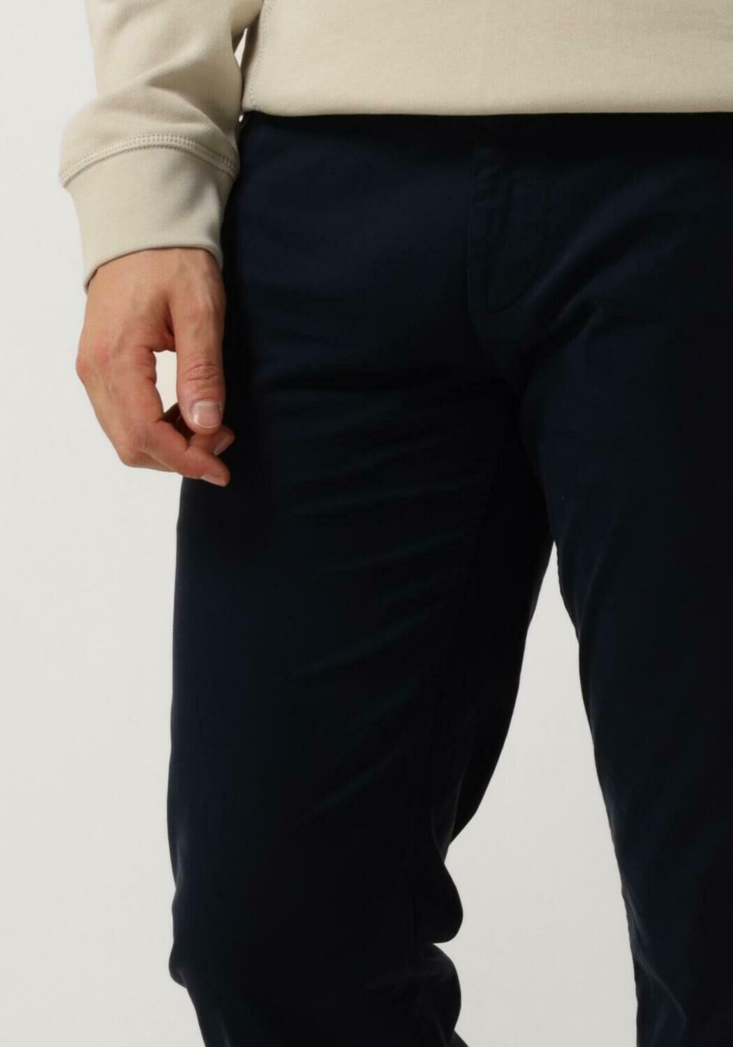 BOSS ORANGE Heren Broeken Chino_slim Donkerblauw