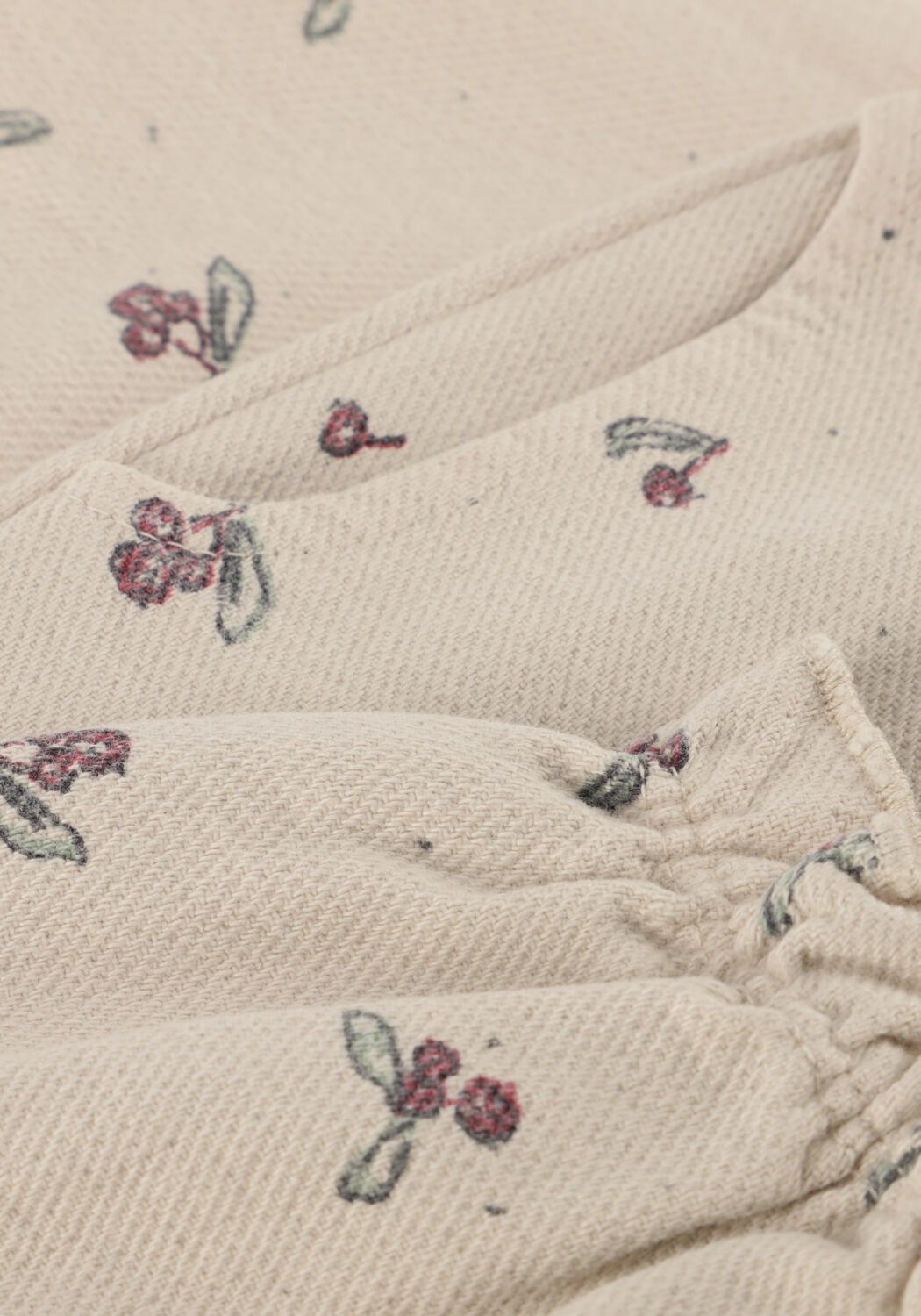 Ecru PLAY UP Broeken PRINTED TWILL TROUSERS - large