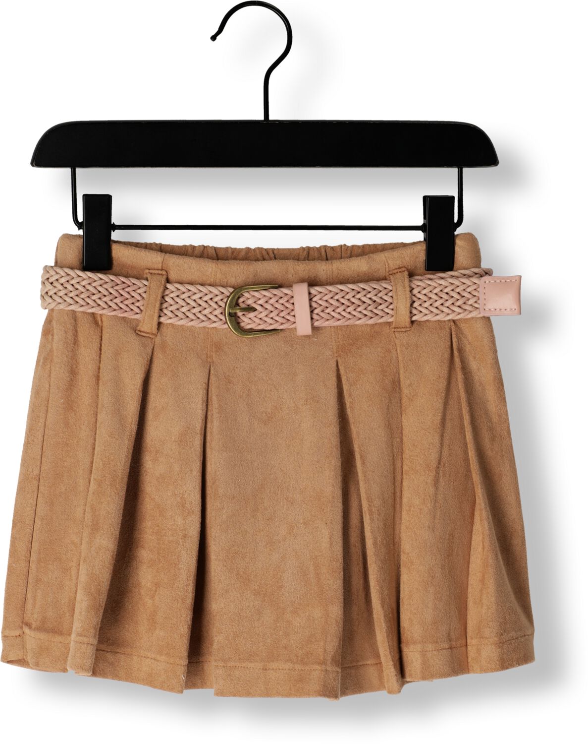 NONO Meisjes Rokken Sella Suede Skort Taupe