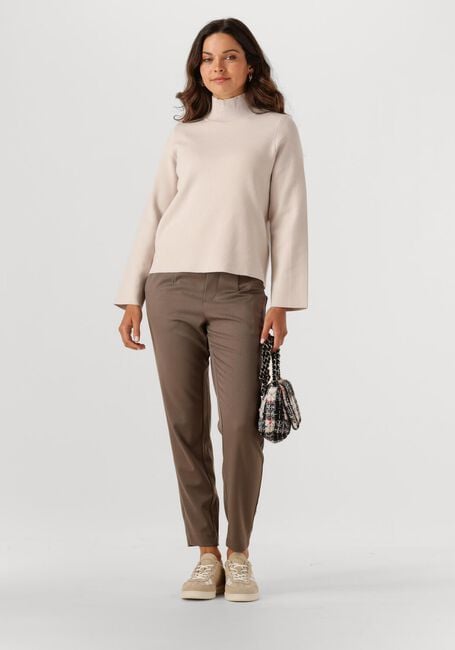Taupe OBJECT Pantalon OBJLISA SLIM PANT - large