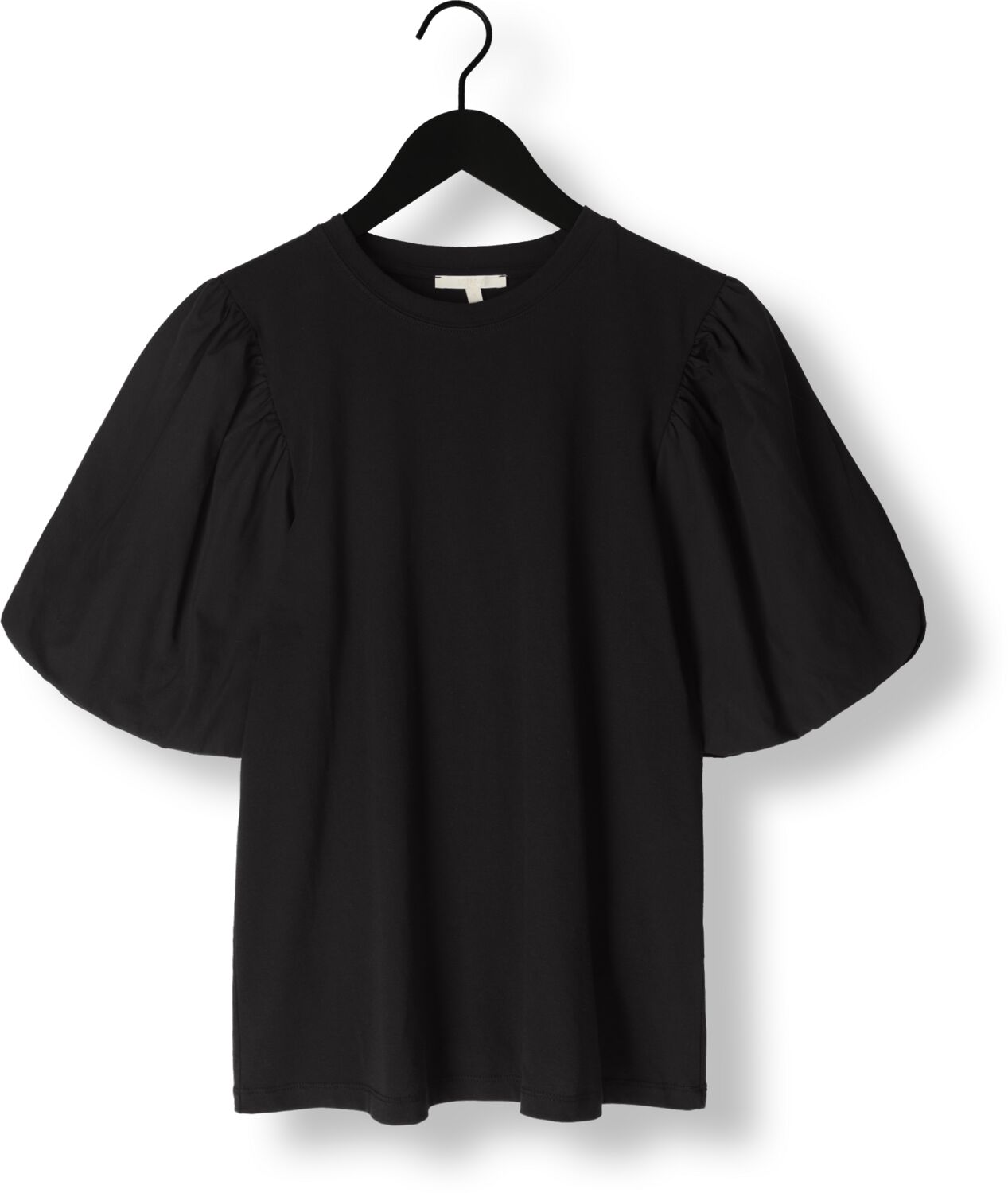 NOTRE-V Dames Tops & T-shirts Nv-dolf Puff Sleeve Top Zwart