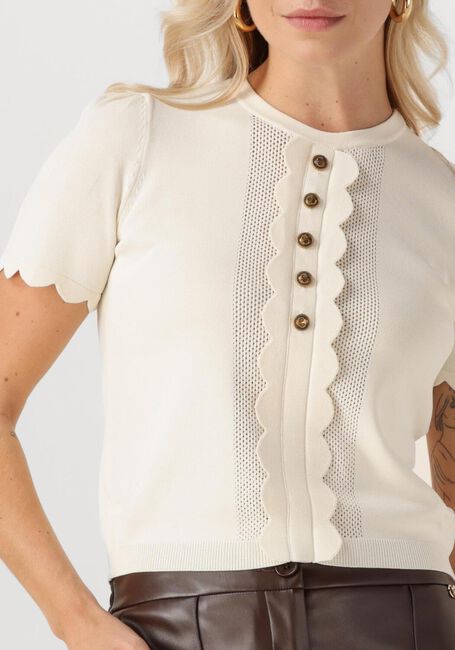 Creme TWINSET MILANO Top 252TP3203 - large