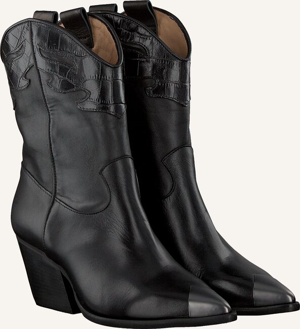 Zwarte NOTRE-V Enkellaarsjes A1360 Zwarte NOTRE-V Enkellaarsjes A1360 - large